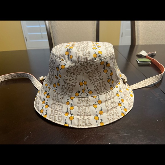 New Gucci Floral GG Logo Bucket Hat Double Sided Size S - Picture 4 of 16